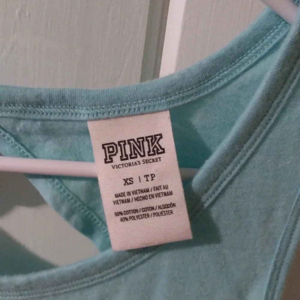 VS PINK bling tank top X-small EUC - Picture 4 of 5